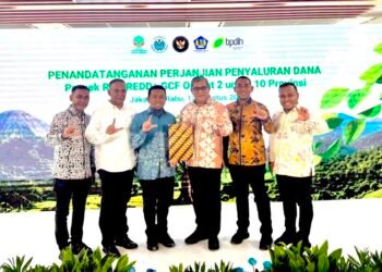 Aceh Memulai Fase Baru REDD+: BPDLH dan PETAI Teken Pendanaan Rp27,13 Miliar
