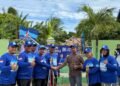DPC Demokrat Aceh Besar Gelar Gerakan Langit Biru, Bersihkan Meunasah dan Tanam Pohon