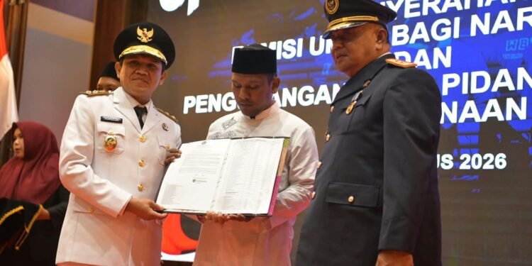 4.833 Narapidana dan Anak Binaan di Aceh Terima Remisi HUT ke-81 Kemerdekaan RI