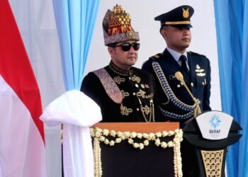 Teuku Riefky Pimpin Upacara HUT RI Kemenekraf Dengan Kharisma Budaya Aceh