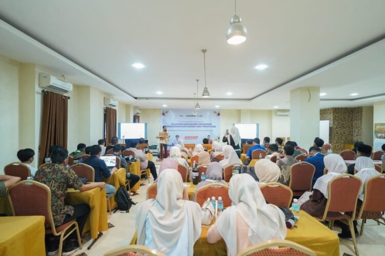 Bekali Kemampuan Pemuda, Dispora Banda Aceh Gelar Pelatihan Manajemen Organisasi