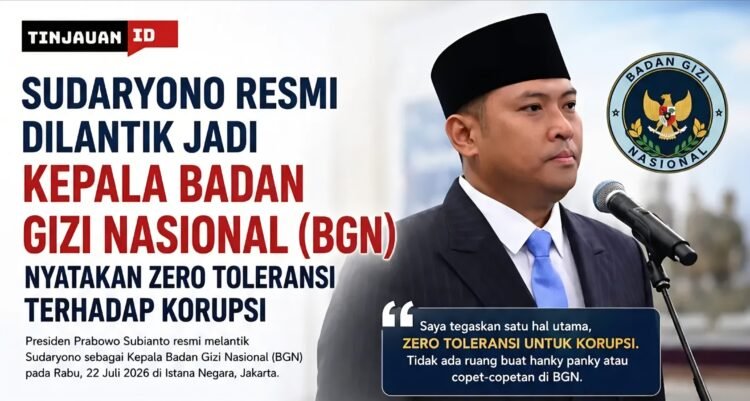 BGN Berbenah: Kisah Sudaryono Merombak Tata Kelola Program Makan Bergizi Gratis (MBG)