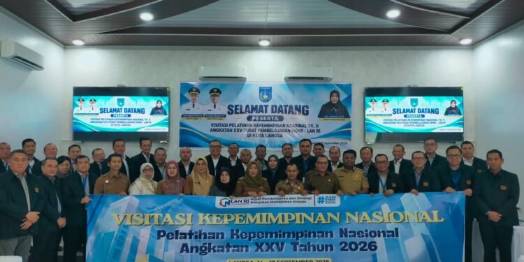 Sinergi Kepemimpinan Strategis: Peserta PKN Tingkat II Angkatan XXV LAN RI Gelar Visitasi ke Aceh Tamiang dan Kota Langsa