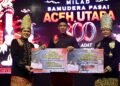 Wagub Aceh Dek Fadh Serahkan Bantuan Rp6,78 Miliar untuk Aceh Utara