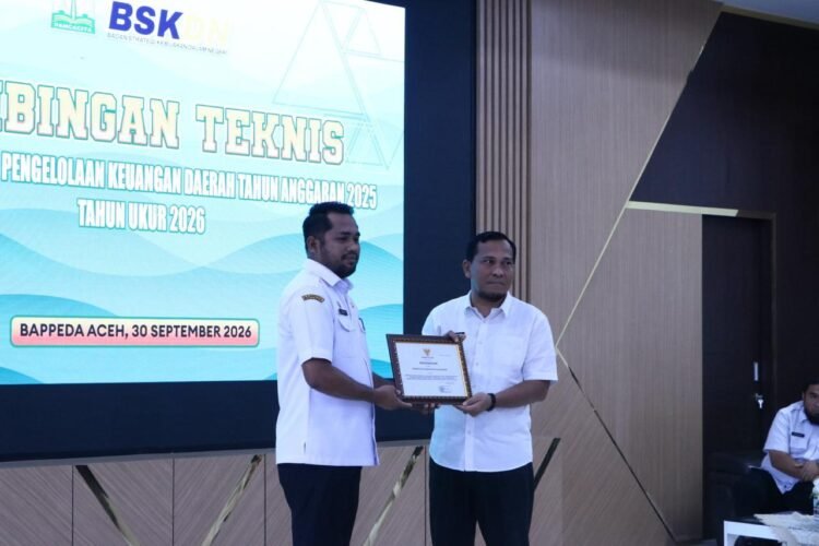 Terbaik Kelola Keuangan, Aceh Besar Satu-Satunya Kabupaten/Kota dengan Nilai IPKD Predikat Baik dan Tertinggi di Aceh