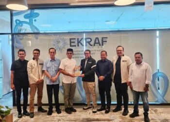 Bahas Kemandirian Ekonomi Dayah, Dinas Pendidikan Dayah Aceh Audiensi dengan Menteri Ekonomi Kreatif