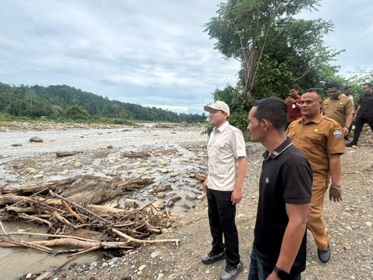 Tinjau Irigasi Seunong, Wagub Dek Fadh Dorong Perbaikan Segera
