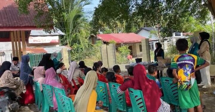 Sulap Sampah Organik Jadi Manfaat, Mahasiswa UIN Sultanah Nahrasiyah Lhokseumawe Gelar Workshop Pembuatan Ekoenzim