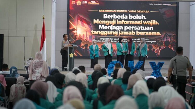 Isi Kuliah Umum Gelora Kebangsaan di USK, Kapolda Aceh Ajak Mahasiswa Saring sebelum Sharing