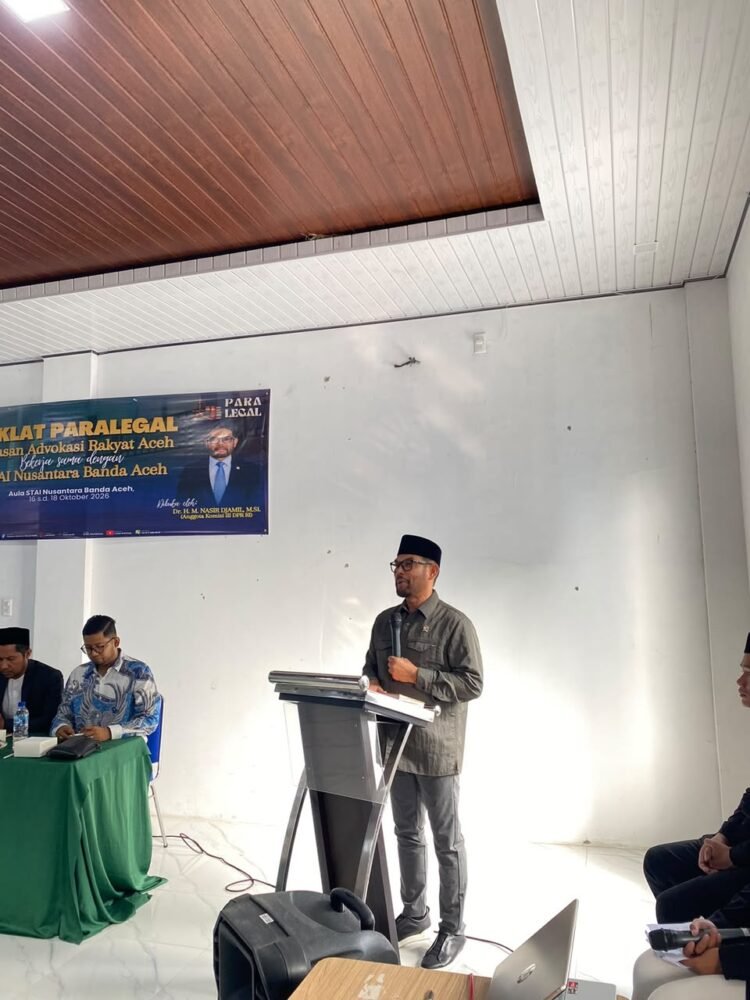 Nasir Djamil Buka Diklat Paralegal YARA, Tekankan Keberpihakan pada Keadilan dan Masa Depan Aceh