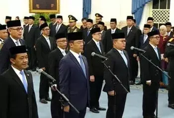 Prabowo Reshuffle Kabinet, Sejumlah Menteri dan Pejabat Negara Dilantik