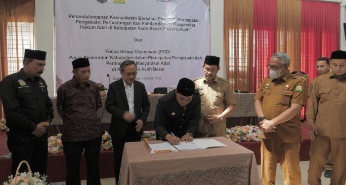 Bupati Aceh Besar Syech Muharram Tegaskan Kepastian Hukum untuk Lindungi Hak Masyarakat Hukum Adat