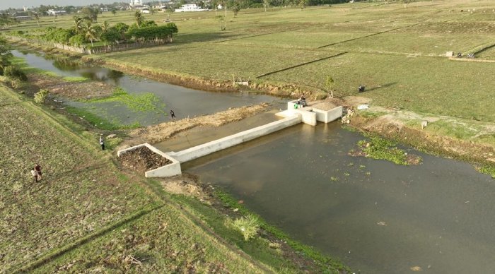 Bendungan Irigasi Lamtimpeung Mulai Beroperasi, Petani Harap Panen Dua Kali Setahun