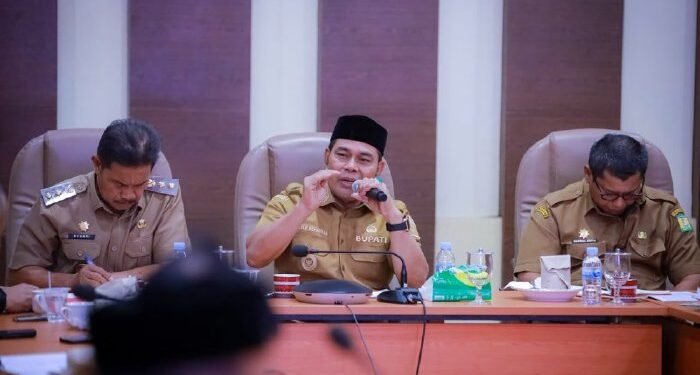 Perkuat Kinerja Pemerintahan, Bupati Aceh Besar Syech Muharram Idris Tekankan Koordinasi Antar-OPD