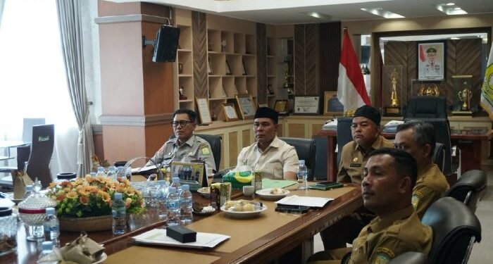 Bupati Aceh Besar Ikuti Rakor Percepatan Rehabilitasi dan Rekonstruksi Pascabencana